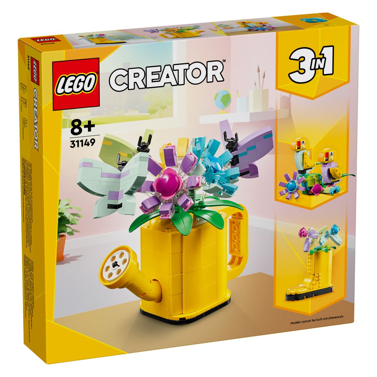 Lego Creator 31149 Rože v zalivalki 3v1