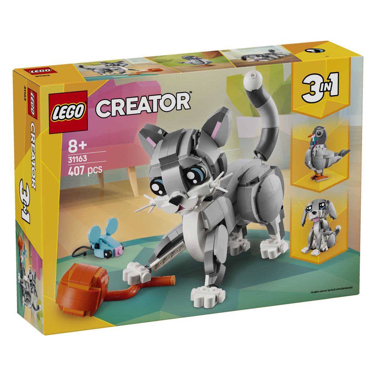 Lego Creator 31163 Igriva mucka 3v1