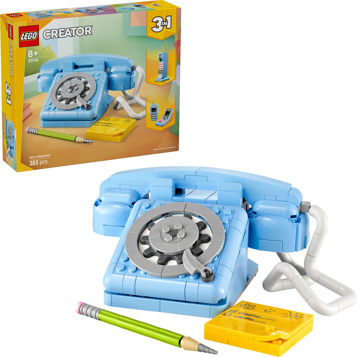 Lego Creator 31174 Retro telefon 3v1