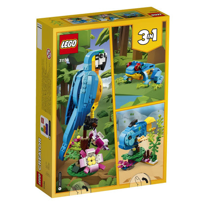 Lego Creator 31136 Eksotični papagaj 3v1