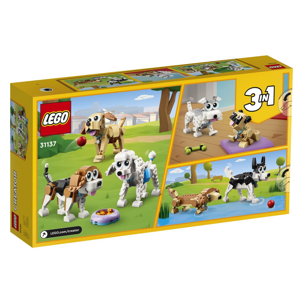 Lego Creator 31137 Ljubki psički