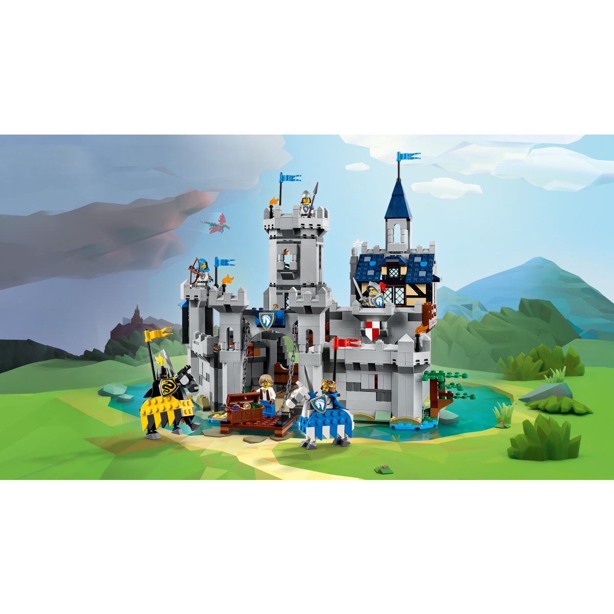 Lego Creator 31168 Srednjeveški grad viteza konjenika