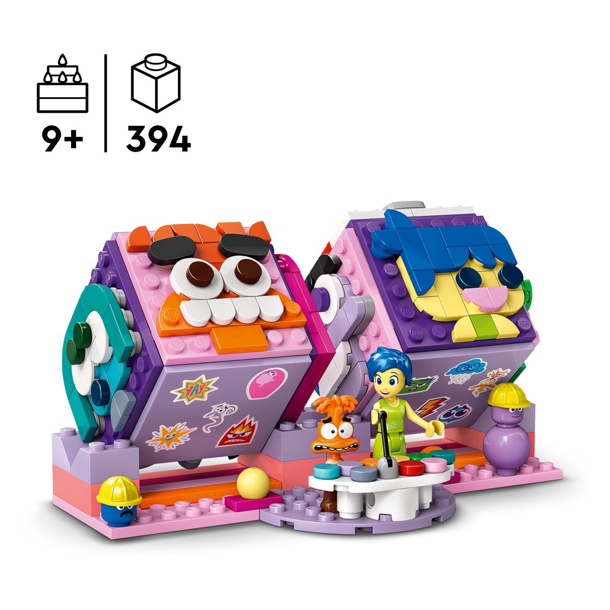 Lego Disney 43248 Vrvež v moji glavi 2, razpoloženjske kocke