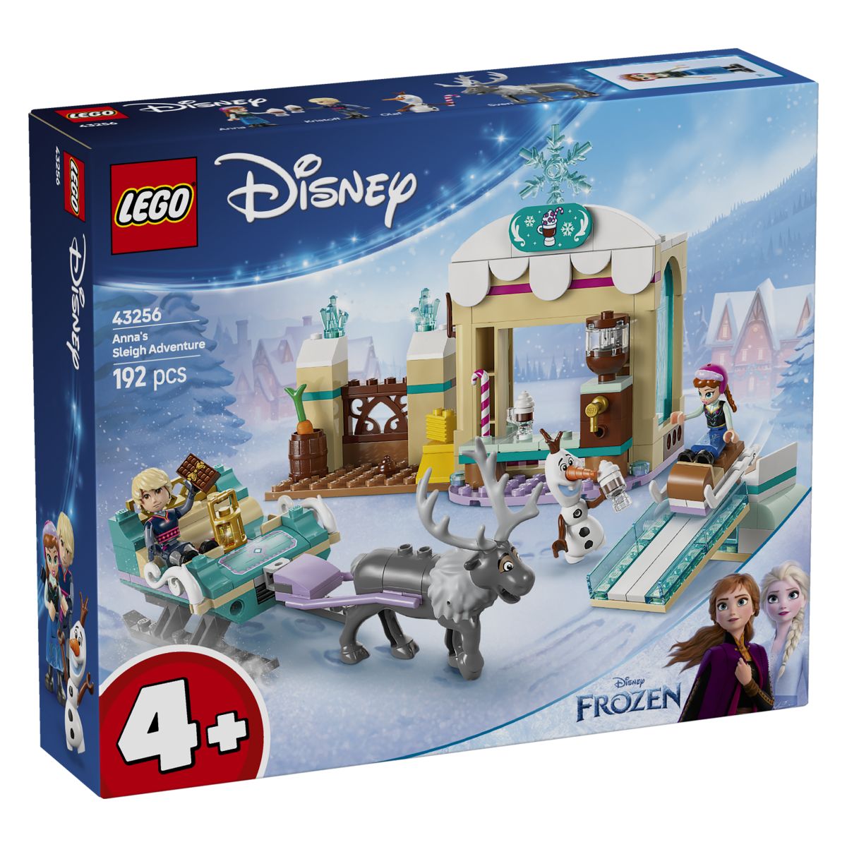Lego Disney Princess 43256 Anina dogodivščina s sanmi