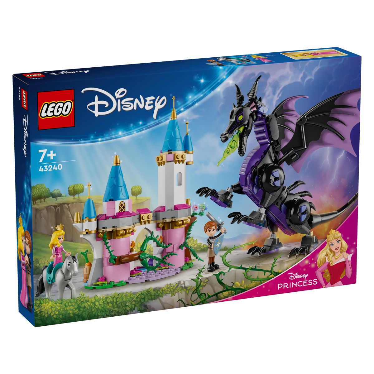 Lego Disney Princess 43240 Zlohotnica v podobi zmajevke