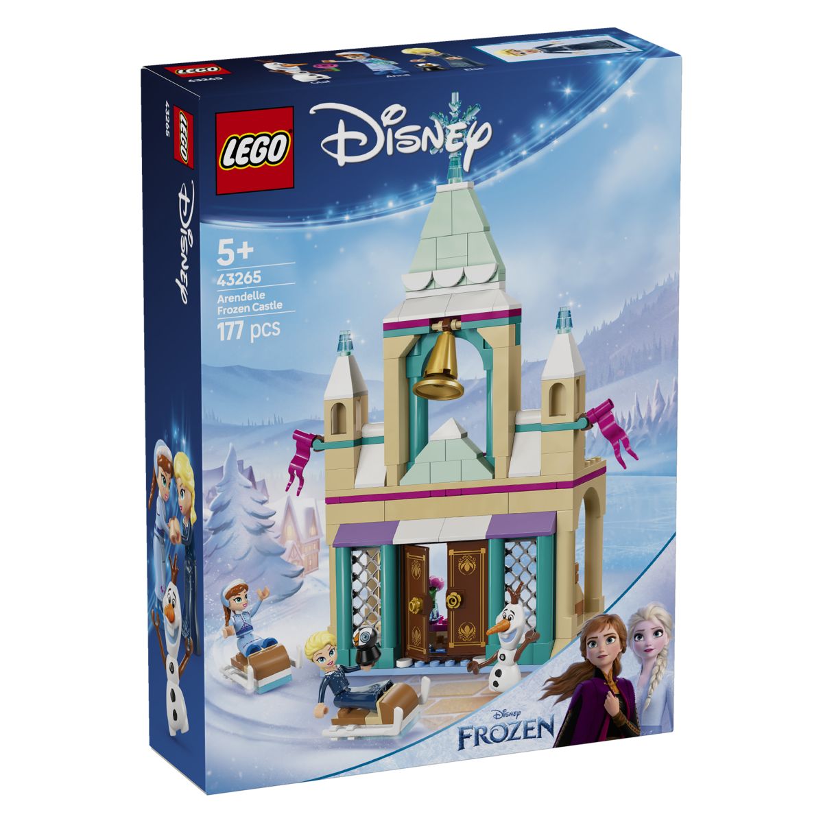 Lego Disney Princess 43265 Arendellski grad v Ledenem kraljestvu
