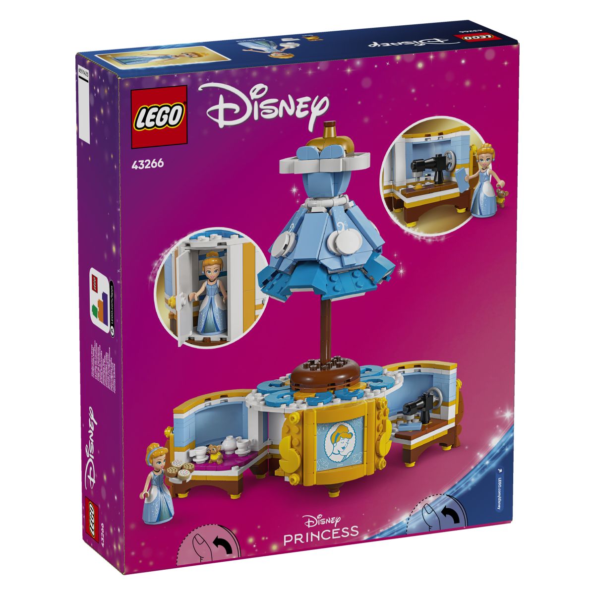 Lego Disney Princess 43266 Pepelkina obleka