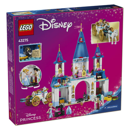 Lego Disney Princess 43275 Pepelkin grad in kočija s konjsko vprego