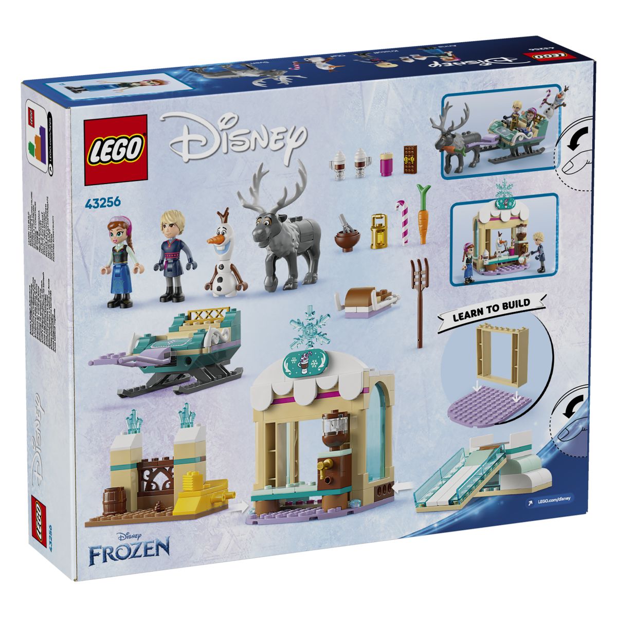 Lego Disney Princess 43256 Anina dogodivščina s sanmi