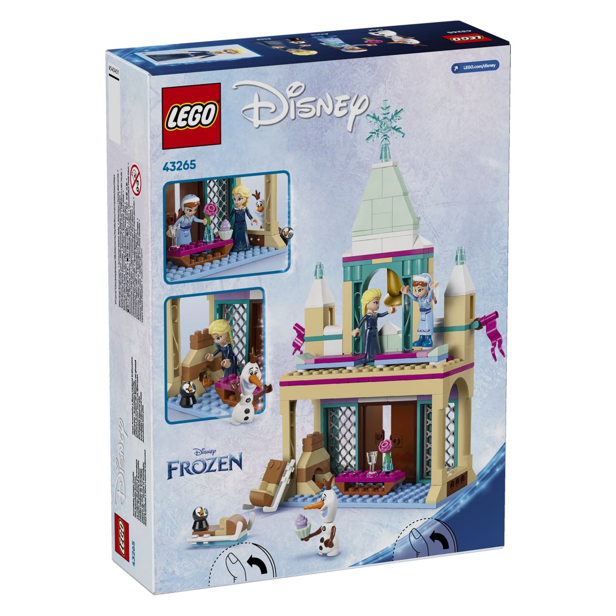 Lego Disney Princess 43265 Arendellski grad v Ledenem kraljestvu