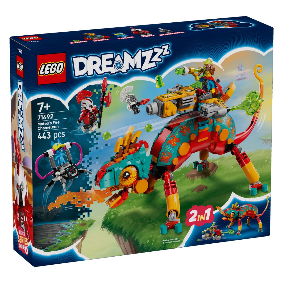 LEGO Dreamzzz 71492 Mateov ognjeni kameleon