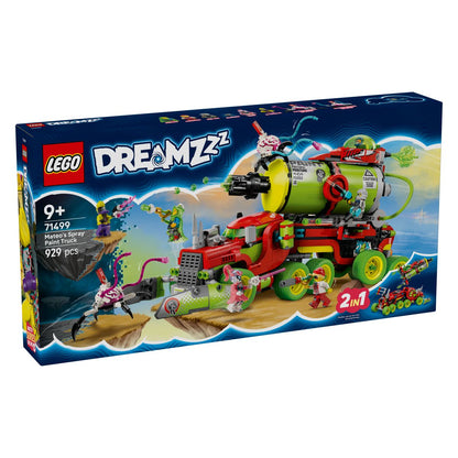 LEGO Dreamzzz 71499 Mateov tovornjak za pršenje barve