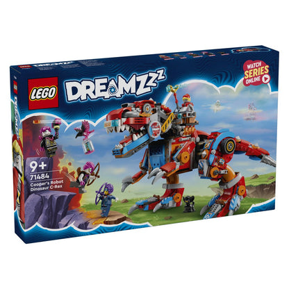LEGO Dreamzzz 71484 Cooperjev robotski dinozaver C-zaver 2v1