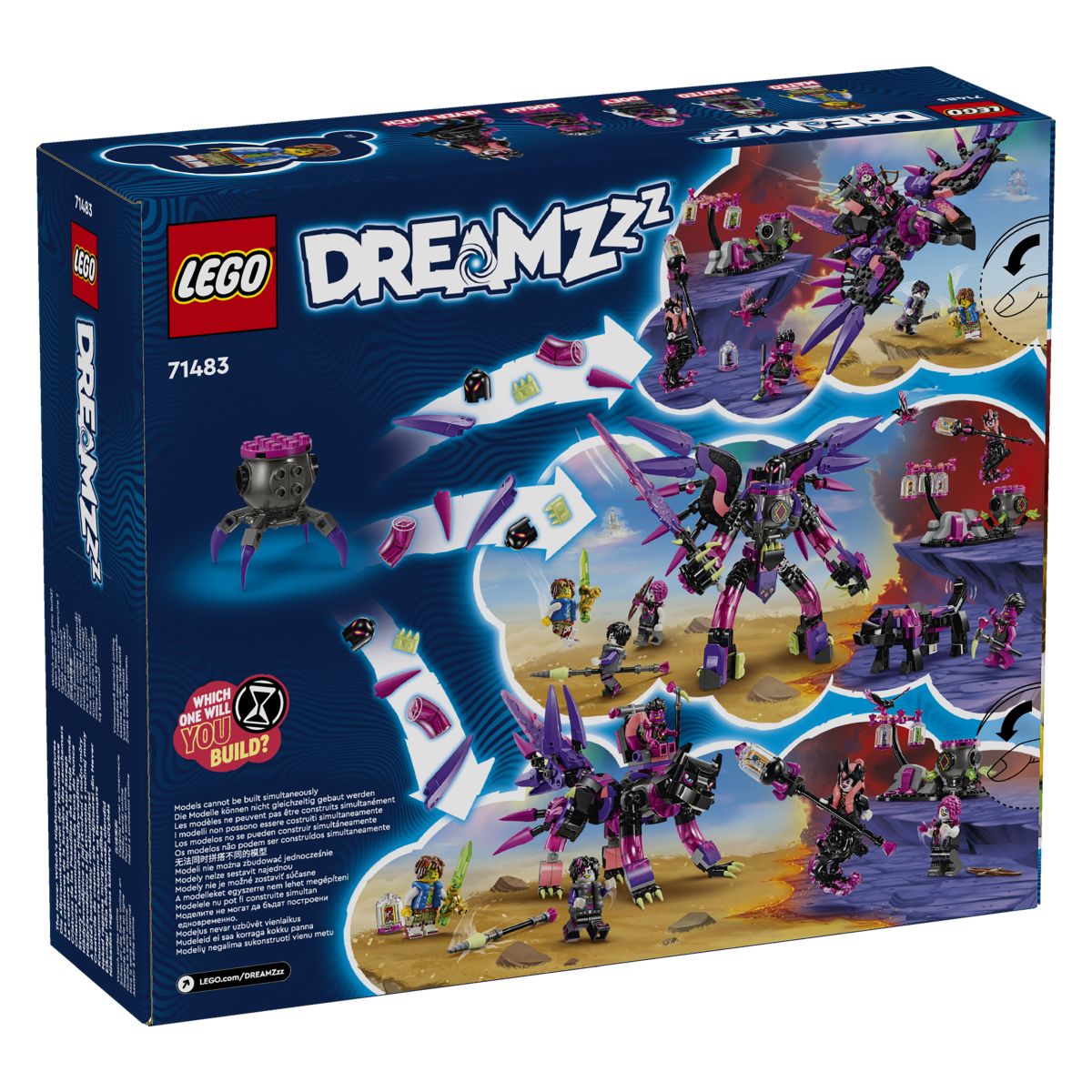 LEGO Dreamzzz 71483 Nikoli-čarovničina môrasta bitja
