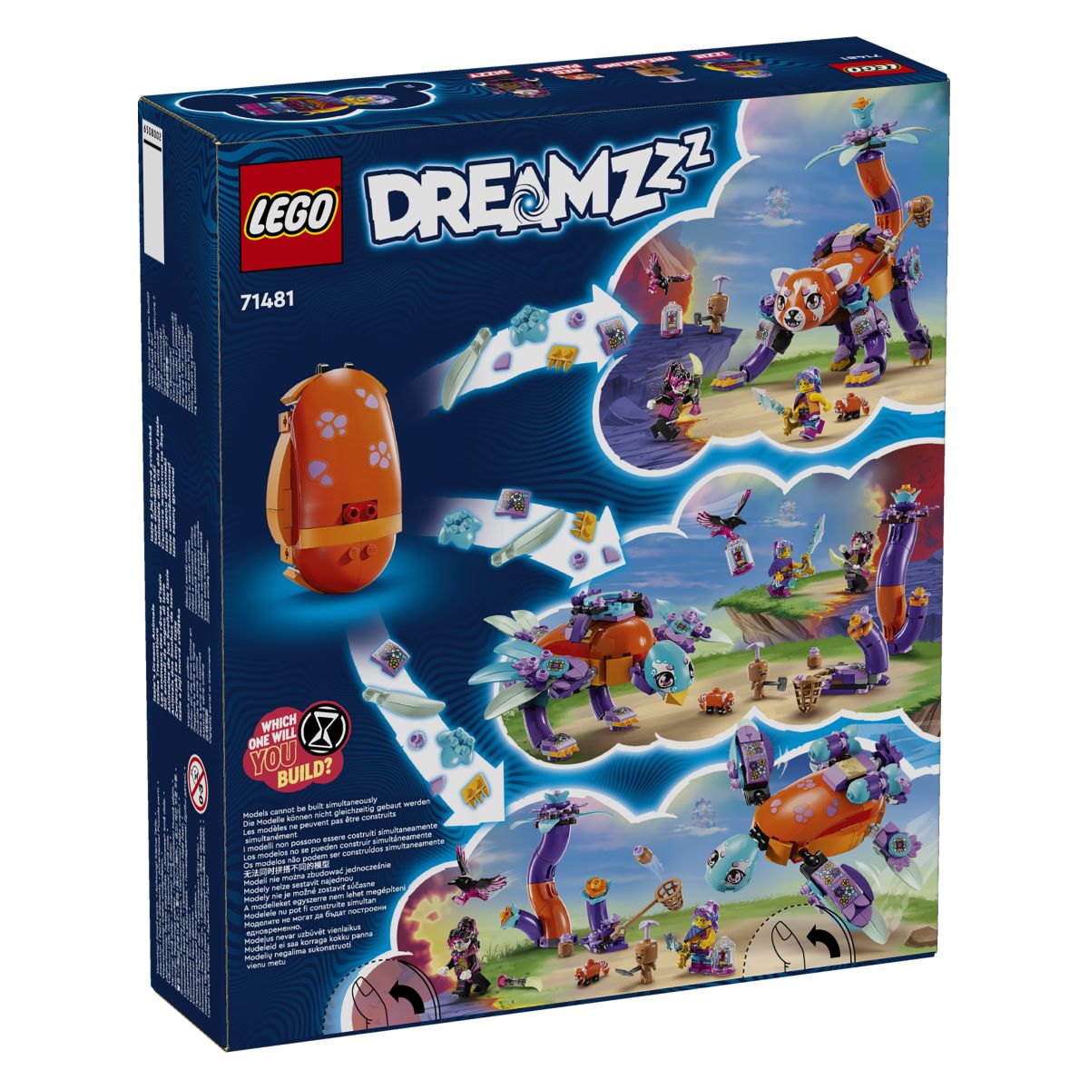 LEGO Dreamzzz 71481 Izziejine sanjske živali 3v1