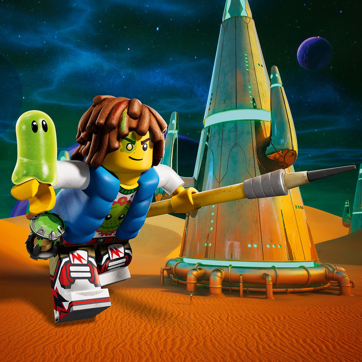 LEGO Dreamzzz 71485 Mateov in Z-Blobov viteški robotski oklep