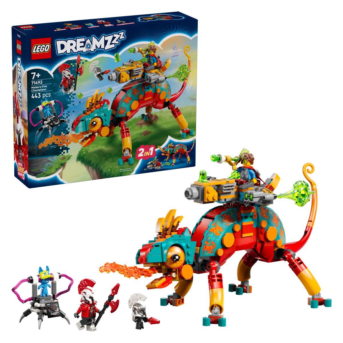 LEGO Dreamzzz 71492 Mateov ognjeni kameleon