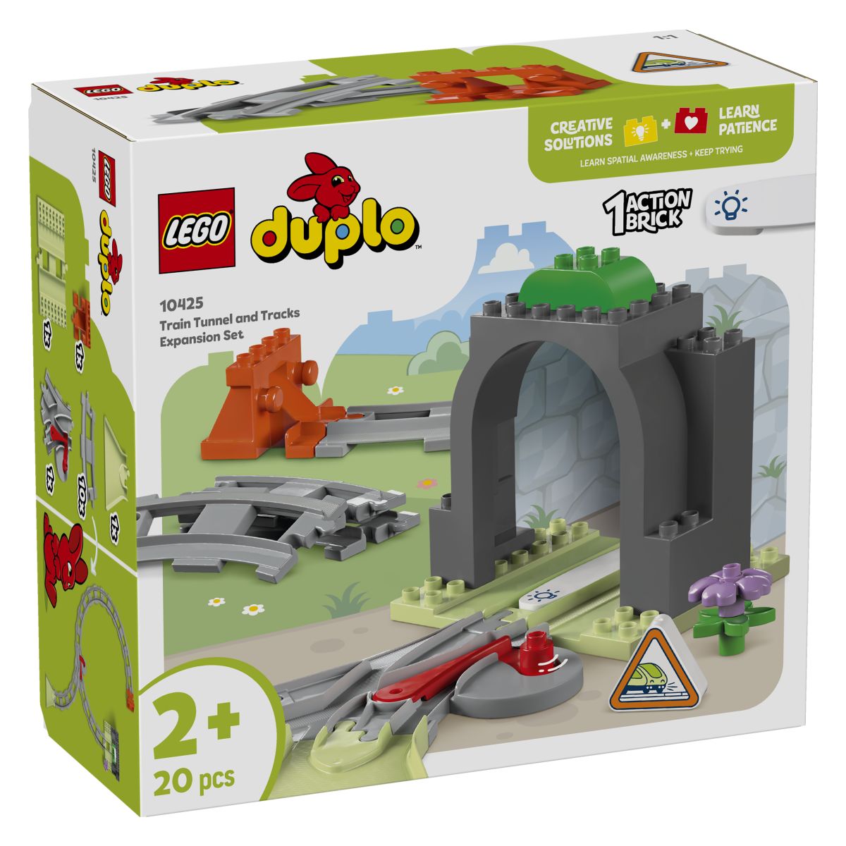 Lego Duplo 10425 Razširitveni komplet železniški predor in tiri