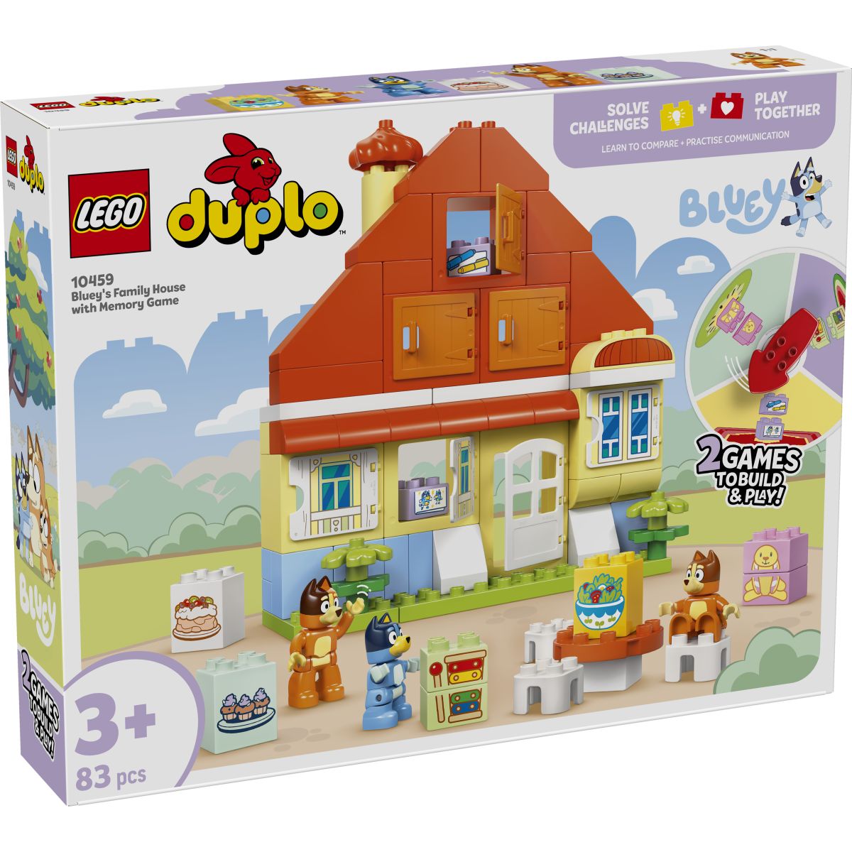 Lego Duplo 10459 Blueyina družinska hiša z igro spomin