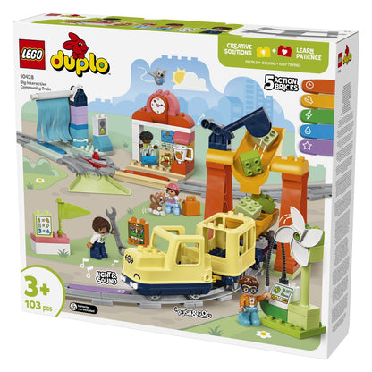 Lego Duplo 10428 Velik interaktiven skupni vlak