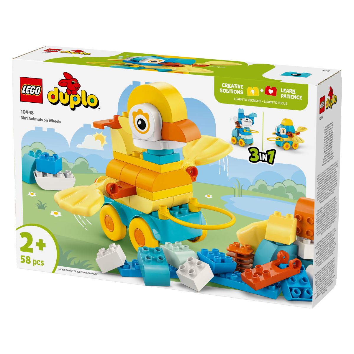 Lego Duplo 10448 Živali na kolesih 3v1