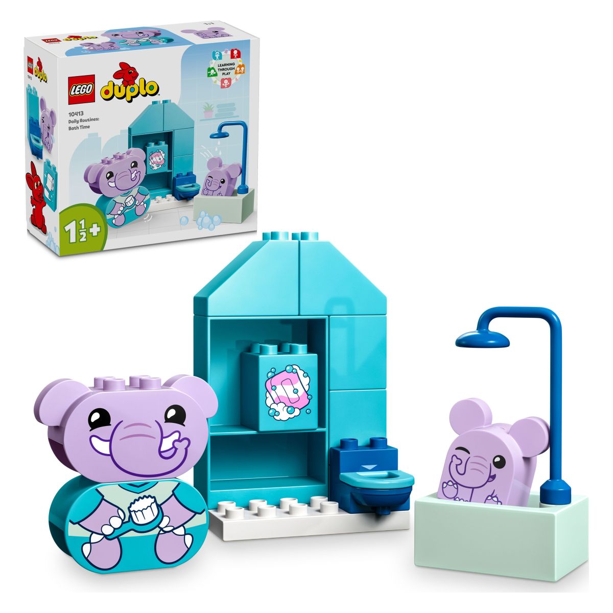 Lego Duplo 10413 Moje prve dnevne rutine: Čas za kopanje