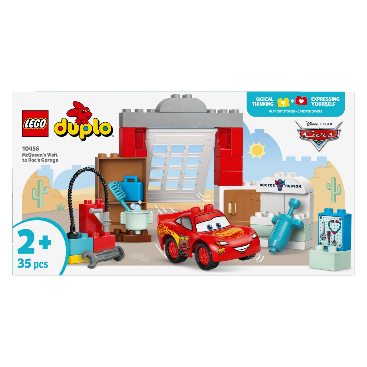 Lego Duplo 10456 McQueenov obisk Docove avtomehanične delavnice