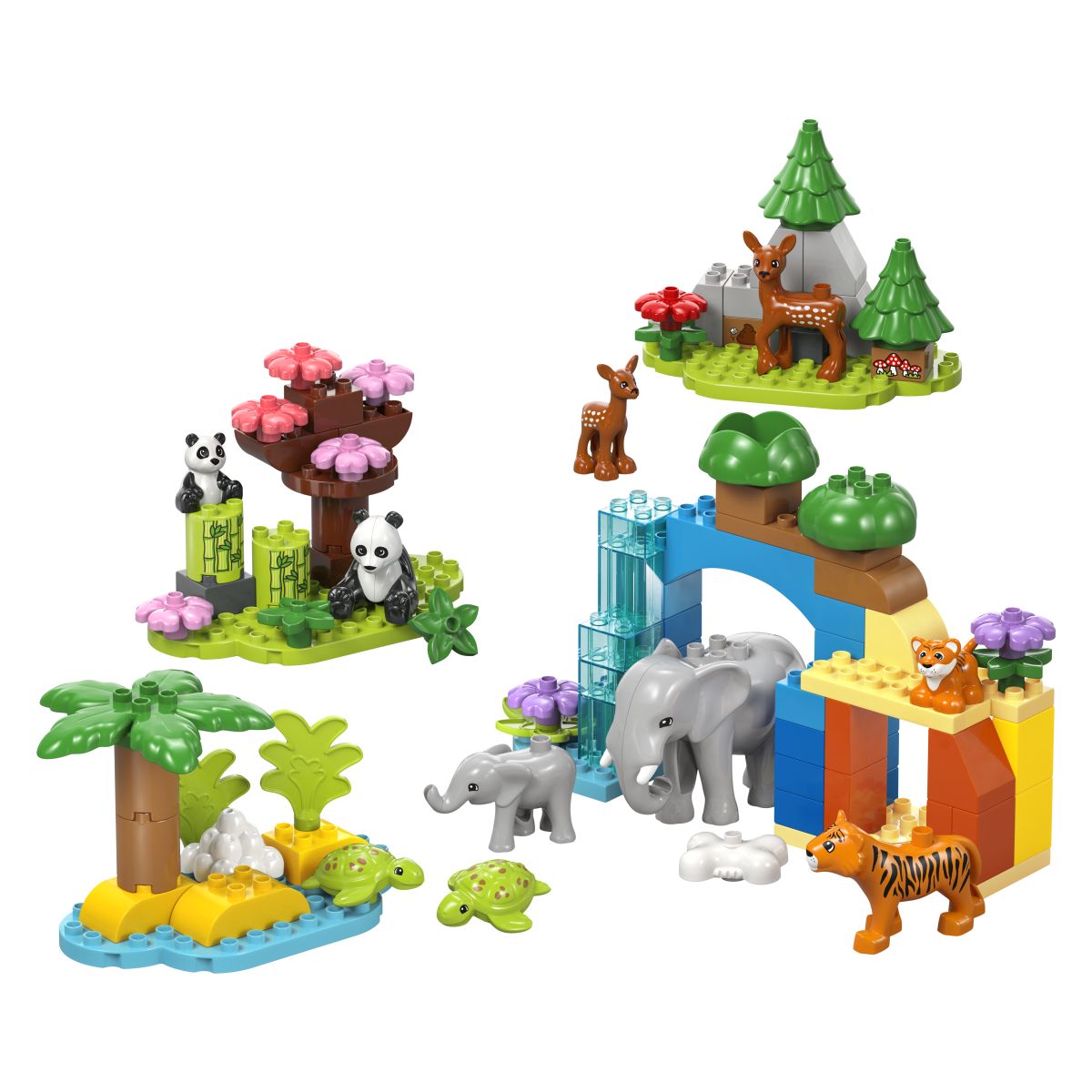 Lego Duplo 10446 Družine divjih živali 3v1