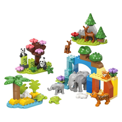 Lego Duplo 10446 Družine divjih živali 3v1
