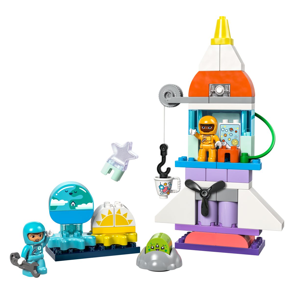 Lego Duplo 10422 3v1 Dogodivščina z vesoljskim plovilom