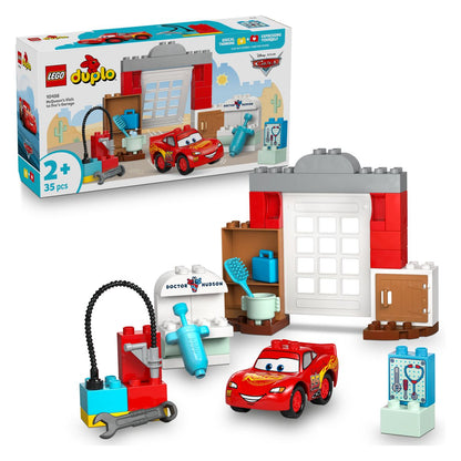 Lego Duplo 10456 McQueenov obisk Docove avtomehanične delavnice