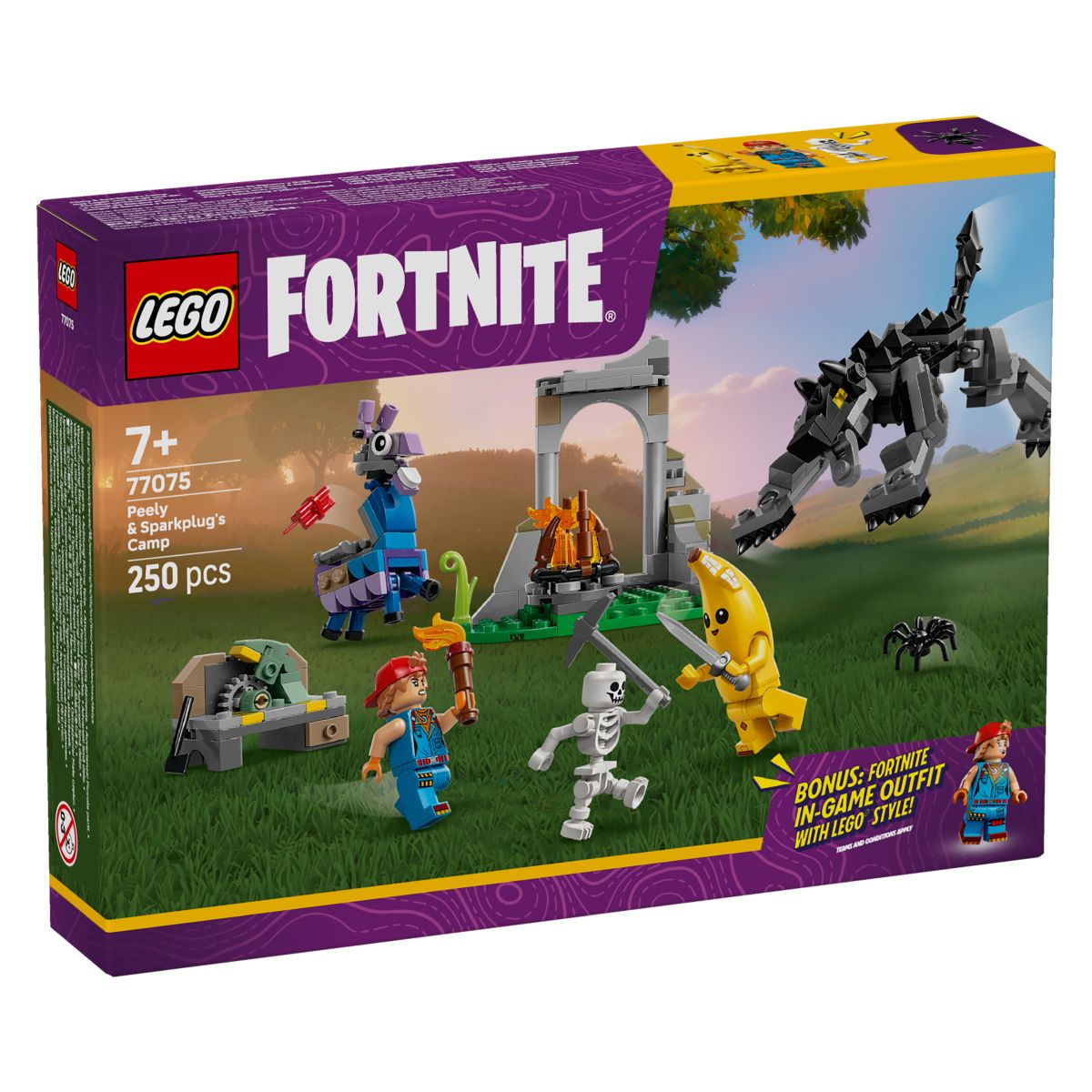 LEGO Fortnite 77075 Tabor Peelyja in Sparkpluga