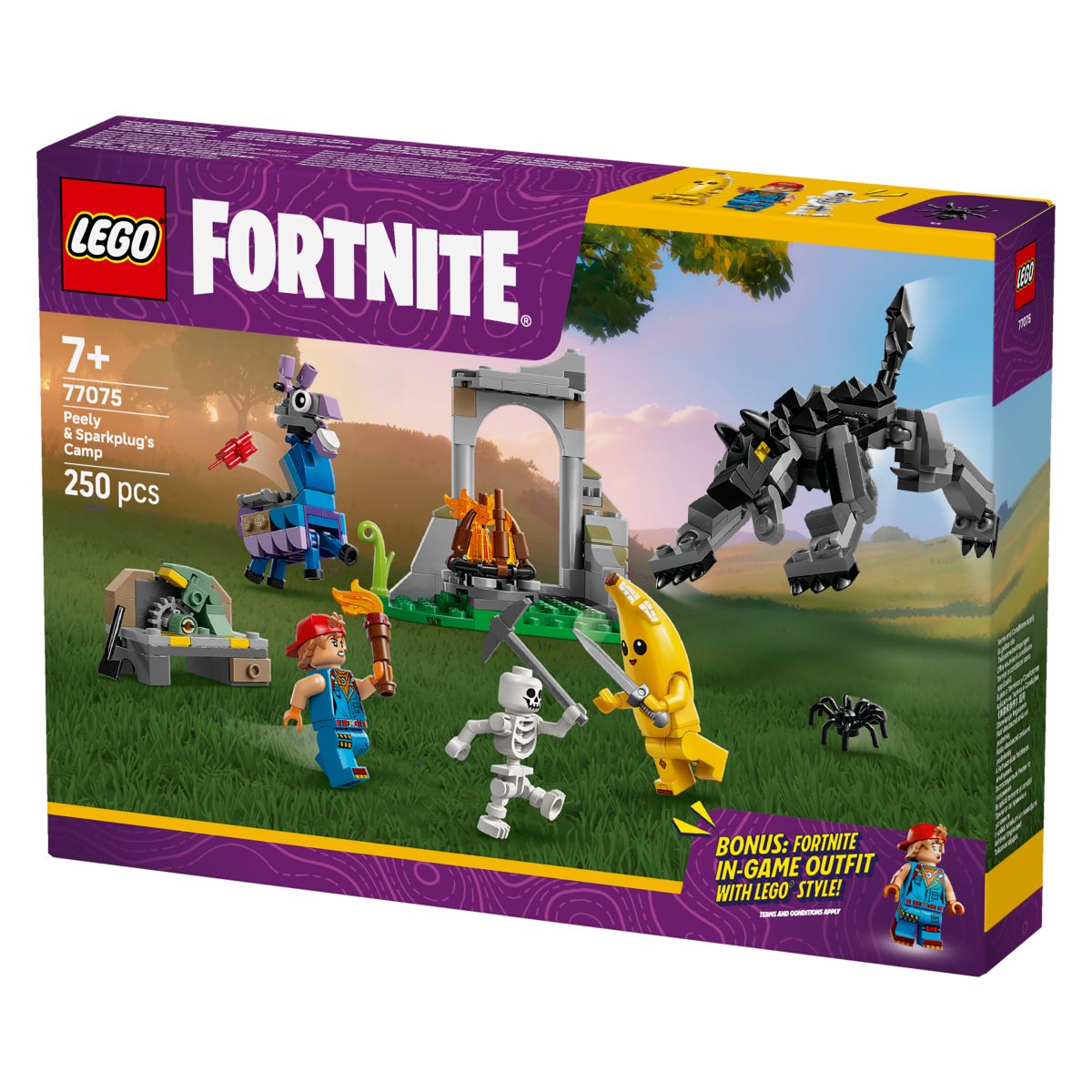 LEGO Fortnite 77075 Tabor Peelyja in Sparkpluga