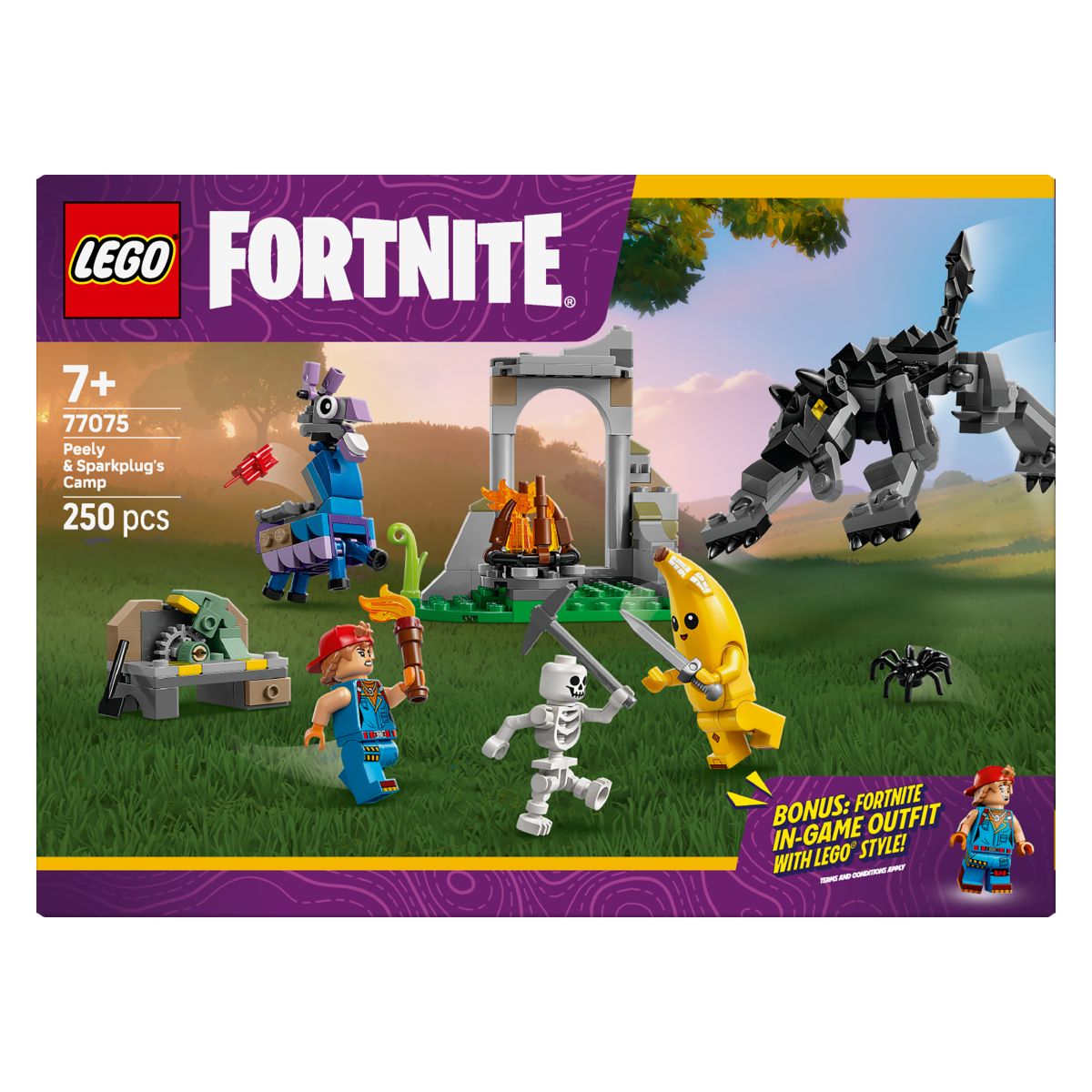 LEGO Fortnite 77075 Tabor Peelyja in Sparkpluga