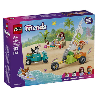 Lego Friends 42641 Pustolovščina s srferskimi psički in skuterjem