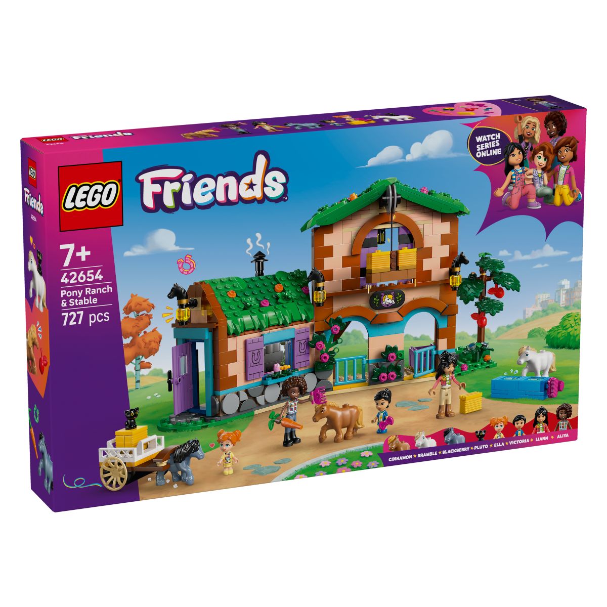 Lego Friends 42654 Ranč in hlev s poniji