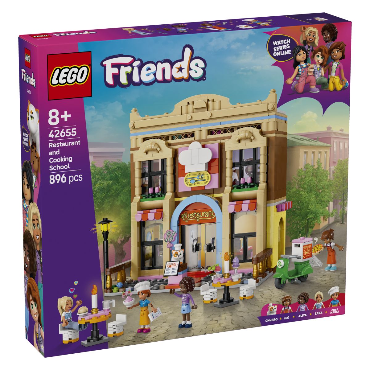 Lego Friends 42655 Restavracija in kuharska šola