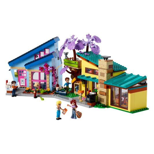 Lego Friends 42620 Družinski hiši Ollyja in Paisley