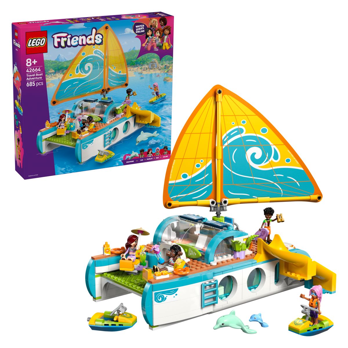 Lego Friends 42664 Jadralska pustolovščina