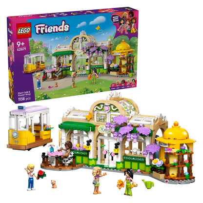 Lego Friends 42671 Rastlinska kavarna in cvetličarna