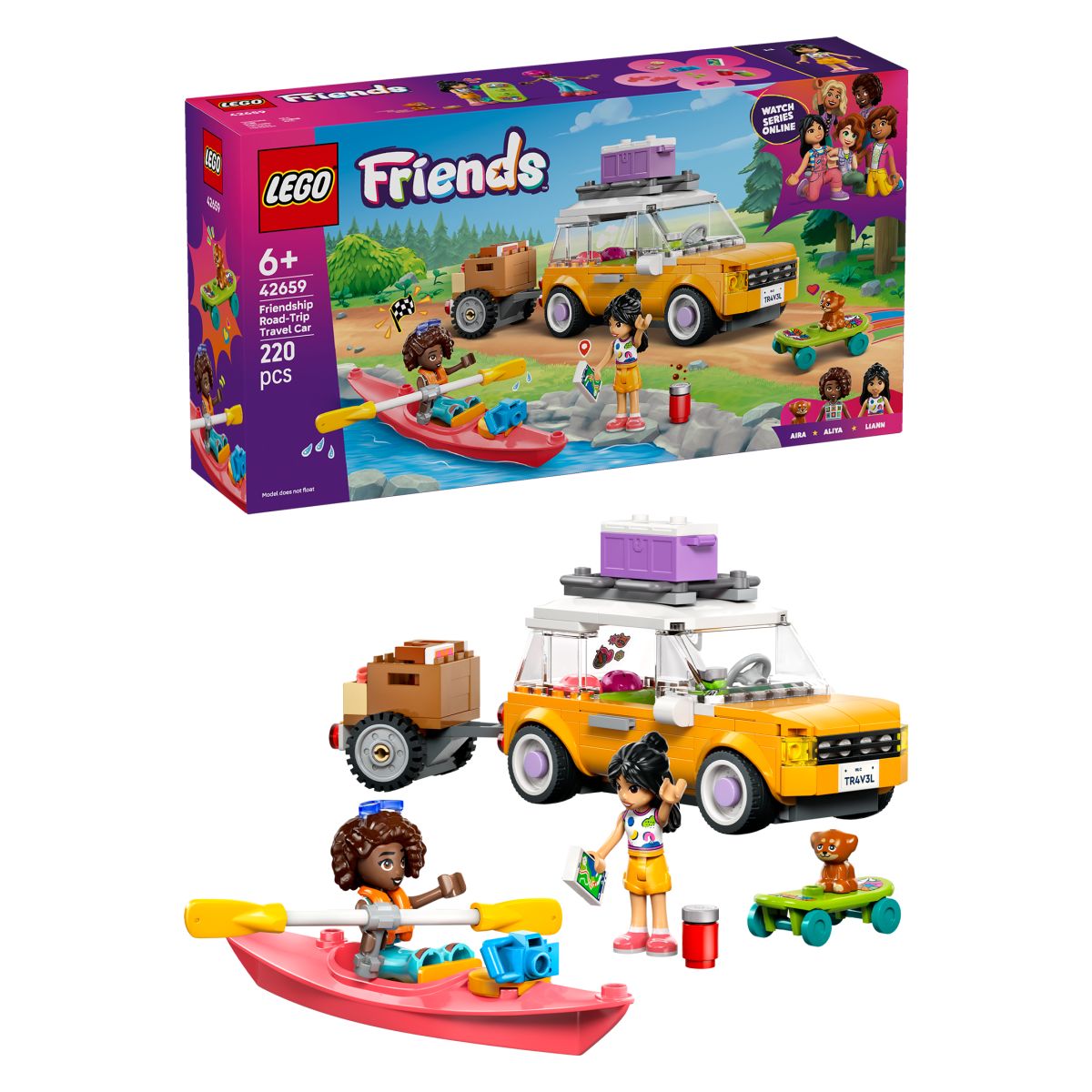 Lego Friends 42659 Avtomobil za prijateljsko potovanje