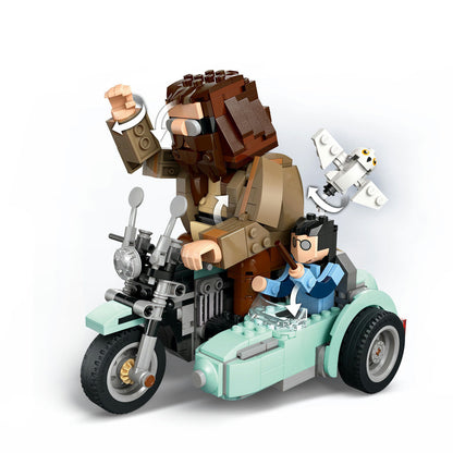 Lego Harry Potter 76443 Hagridova in Harryjeva vožnja z motornim kolesom