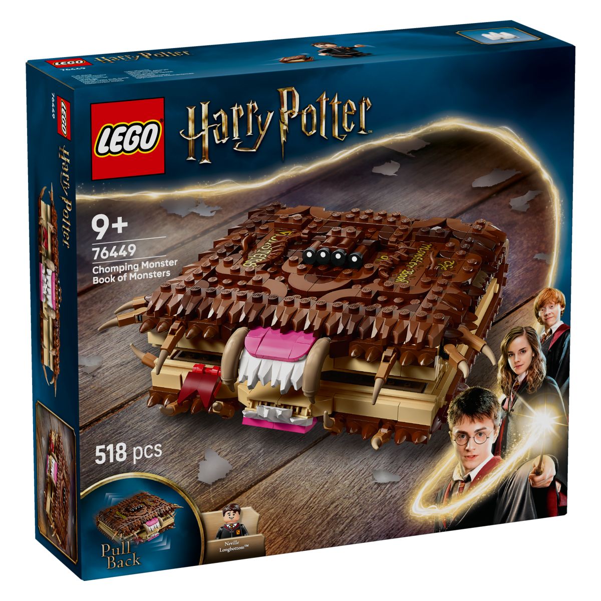 Lego Harry Potter 76449 Hlastajoča pošastna knjiga o pošastih