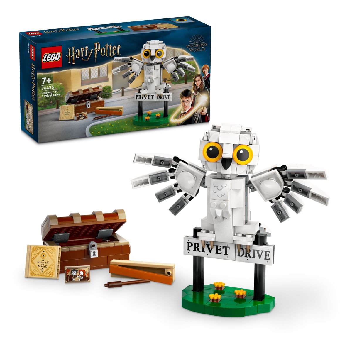 Lego Harry Potter 76425 Hedwig Na Rožmarinovi štiri