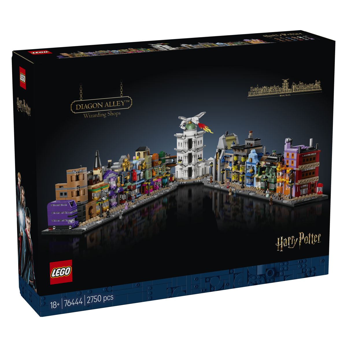 Lego Harry Potter 76444 Čarovniške trgovine na Prečni ulici