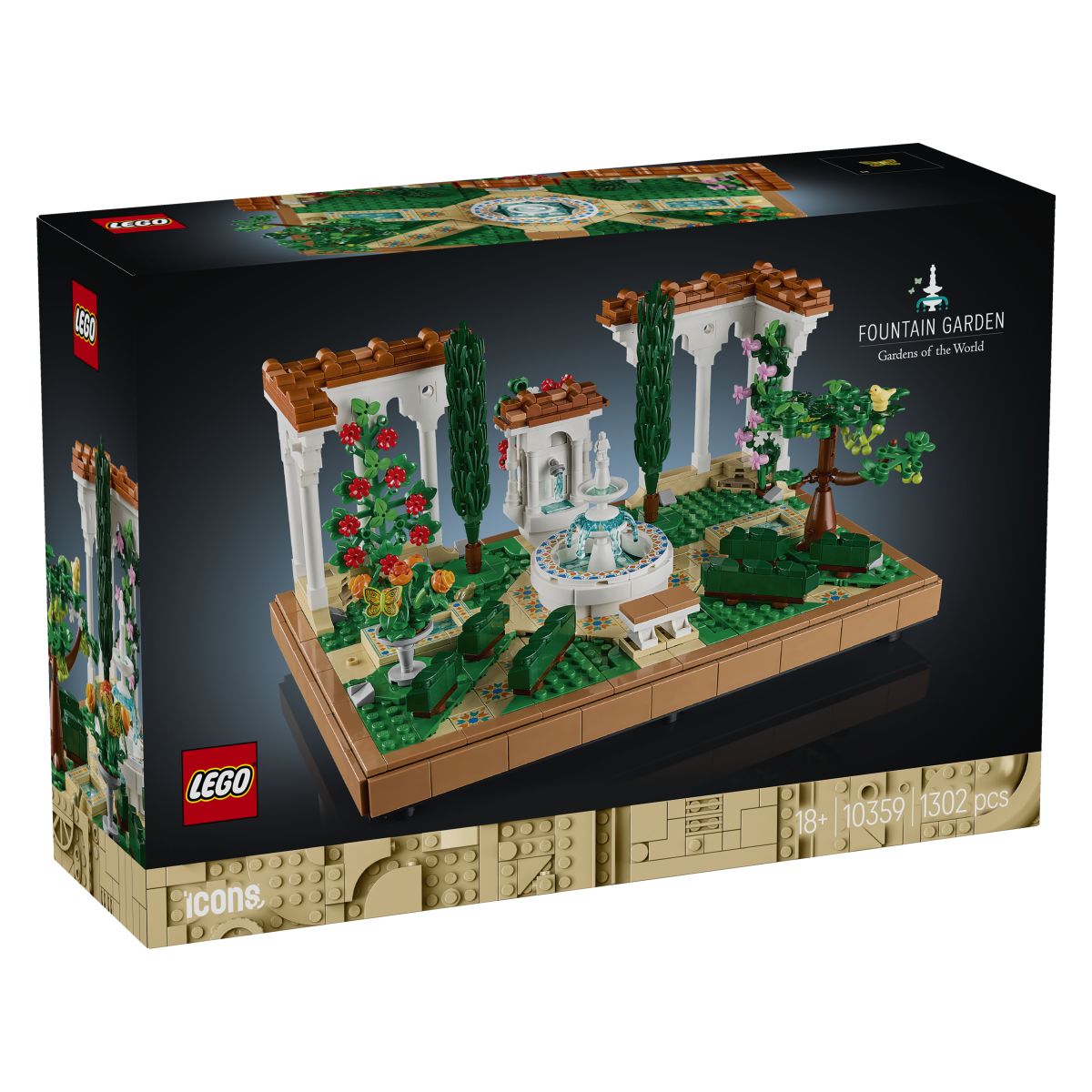 Lego Icons 10359 Vrt z vodometom