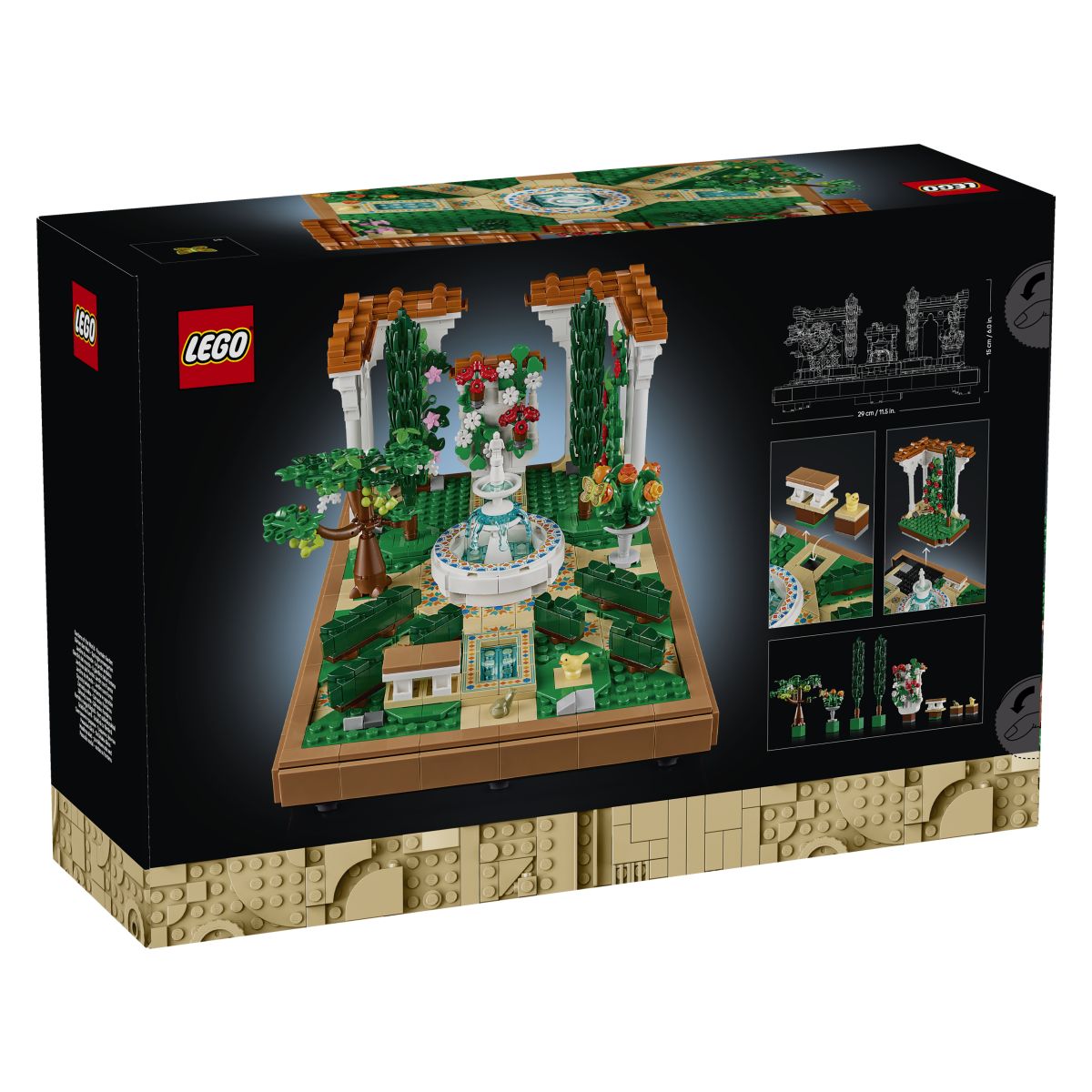 Lego Icons 10359 Vrt z vodometom