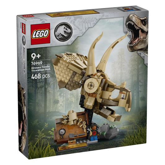 Lego Jurassic World 76969 Dinozavrski fosili: triceratopova lobanja