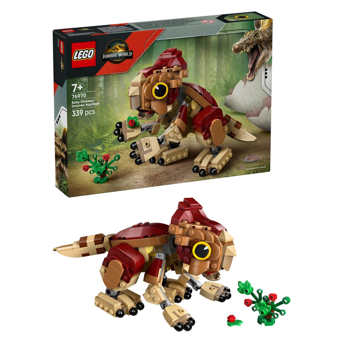 Lego Jurassic World 76970 Dinozavrski mladič Dolores: akvilops
