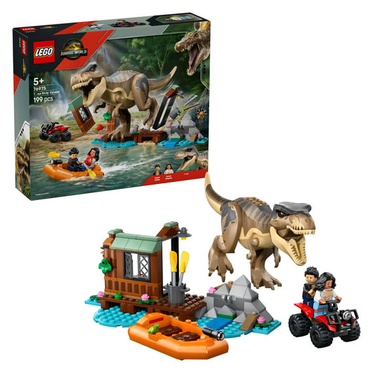 Lego Jurassic World 76975 Rečni pobeg pred tiranozavrom